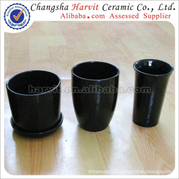 Hot Ceramic Flower Pots Wholesale/ Ceramic Led Flower Pot/Garden Decoration Flower Pots & Planters